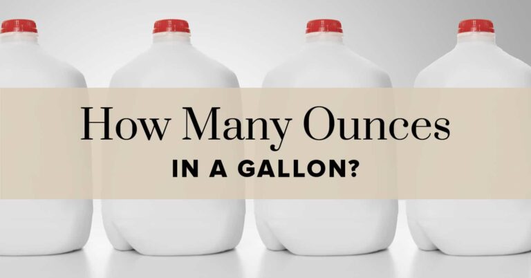 How Many Ounces in a Half Gallon of Water