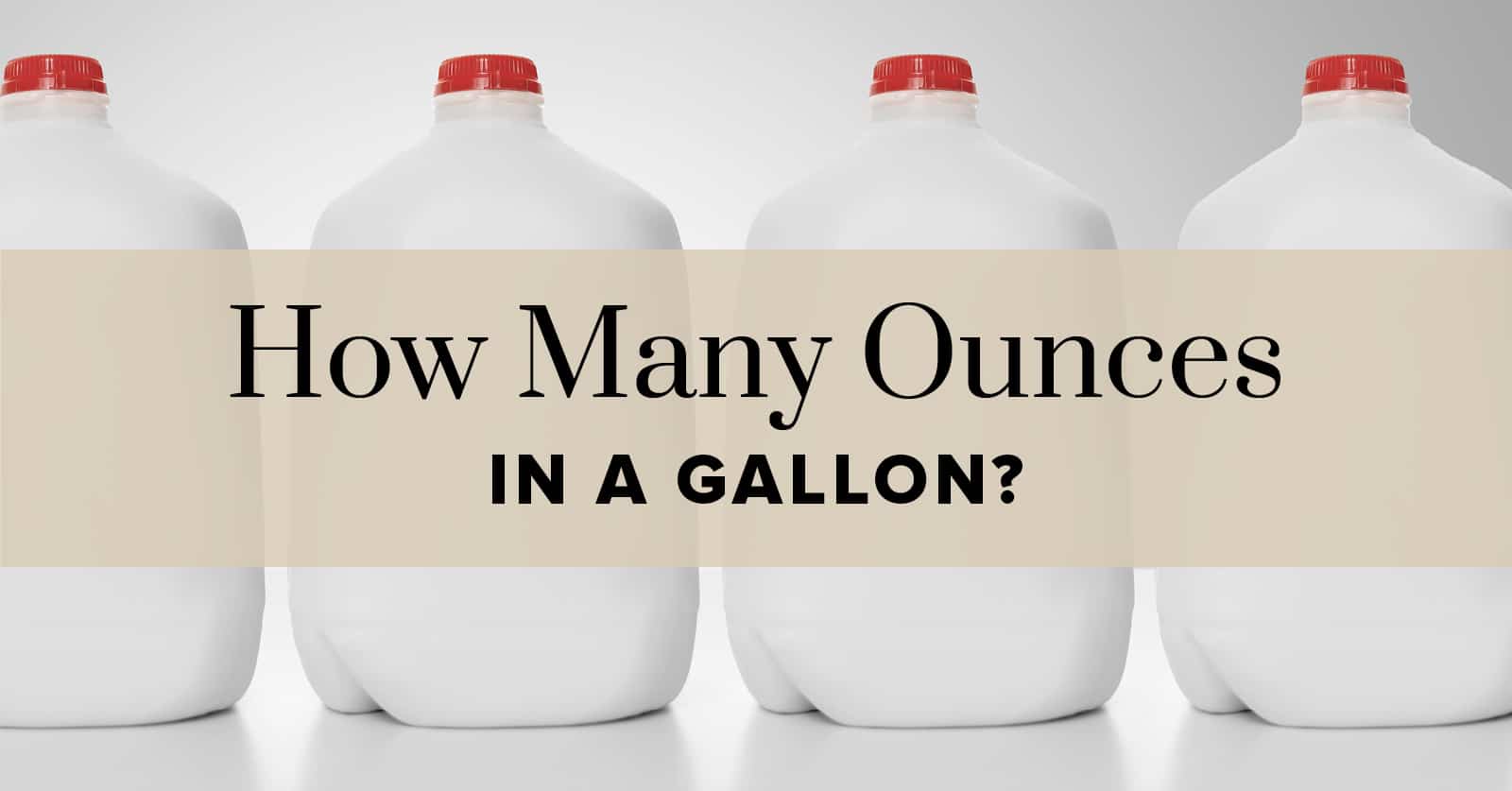 How Many Ounces in a Half Gallon of Water